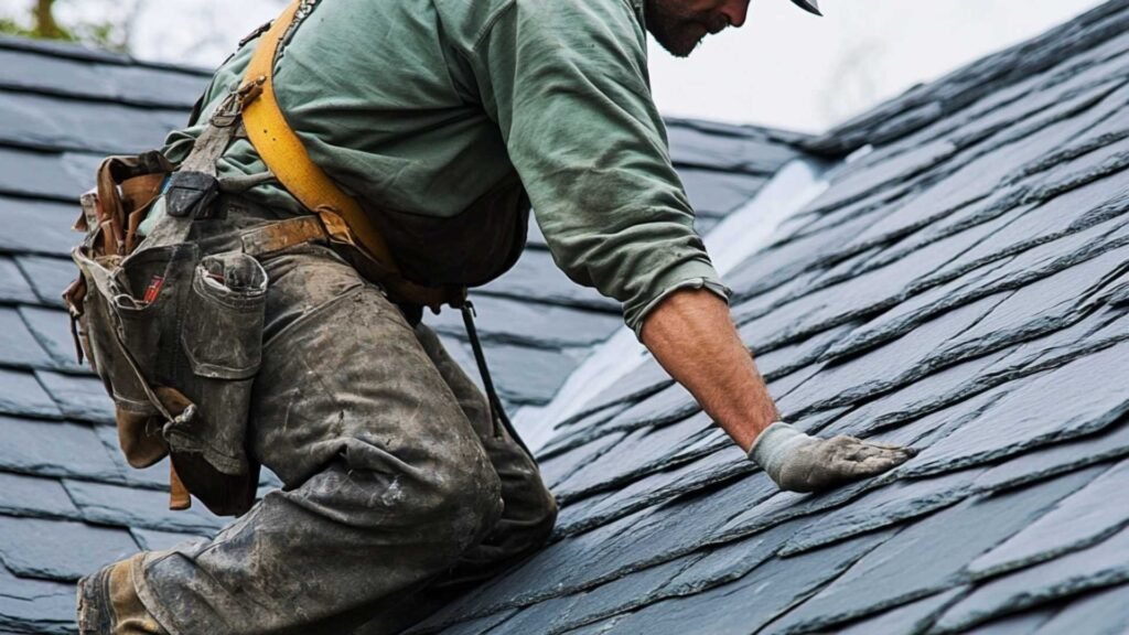 Slate roofing Conroe